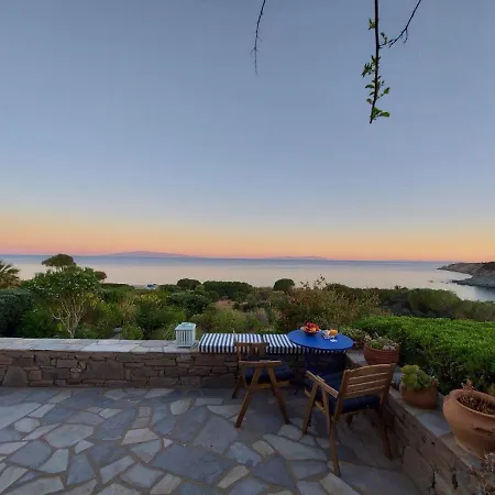 Willa Sophia Paros - Beachfront At Lolantonis