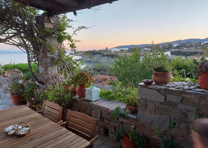 Sophia Paros - Beachfront At Lolantonis * Дриос