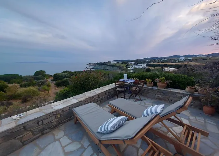 Sophia Paros - Beachfront At Lolantonis Вилла *