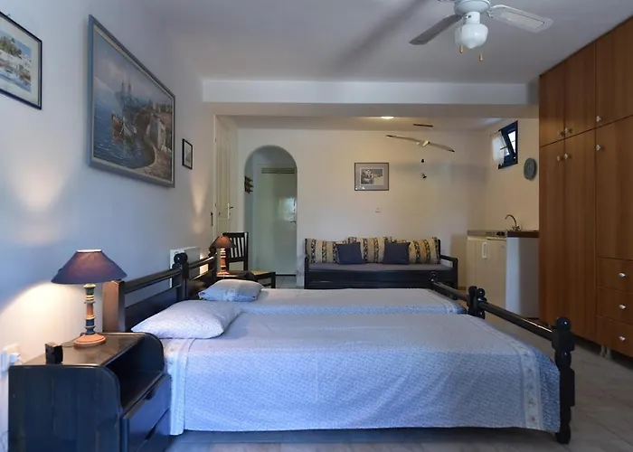 Villa Sophia Paros - Beachfront At Lolantonis Drios